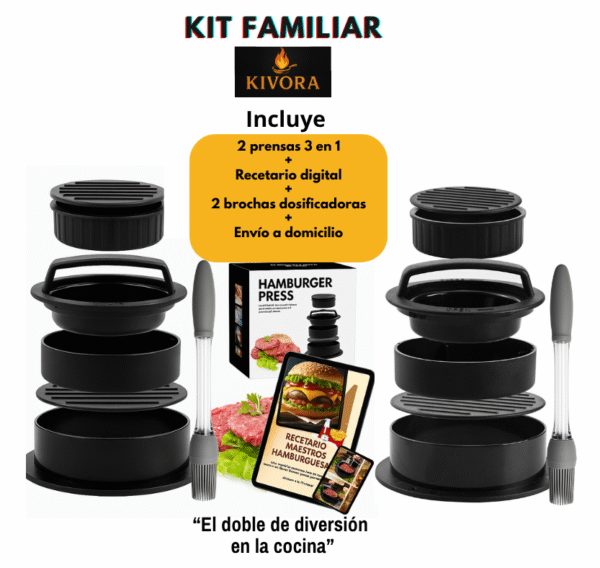 KIT HAMBURGUESERO