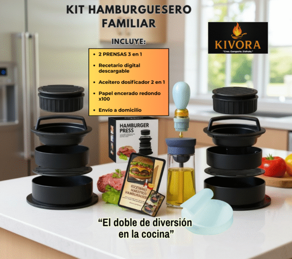 KIT HAMBURGUESERO