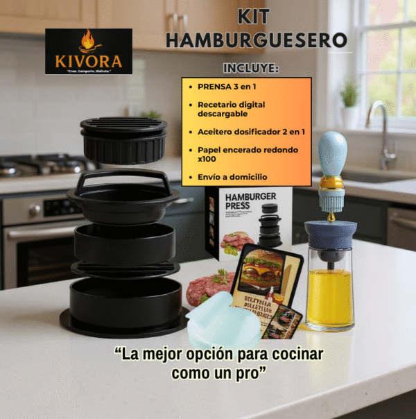 KIT HAMBURGUESERO