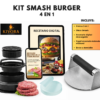 KIT SMASH BURGER INCLUYE KIT SMASH BURGER 4 EN 1