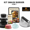 KIT SMASH BURGER 4 EN 1 - KIVORA